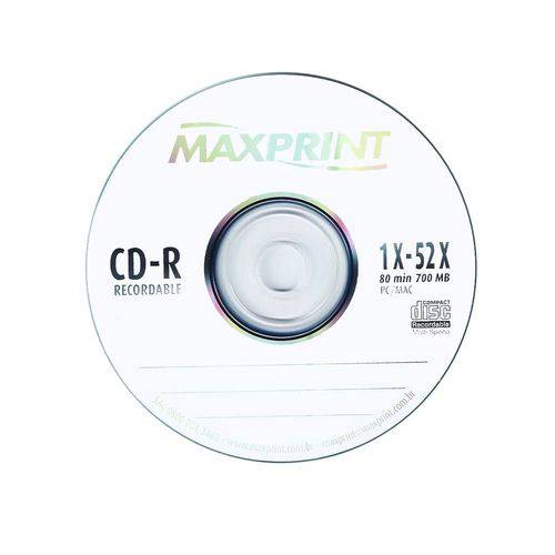CD-R Maxprint Sem Embalagem