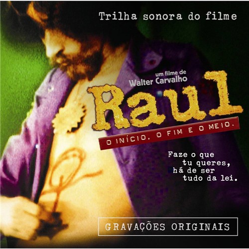CD Raul Seixas - Trilha Sonora do Filme: o Início, o Fim e o Meio (Duplo)