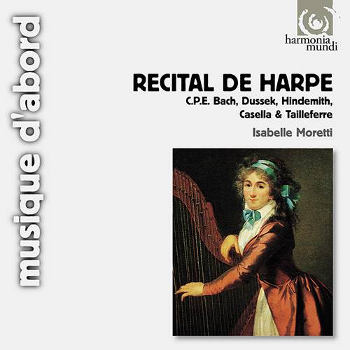 CD Recital de Harpe - C.P.E Bach Ouvres