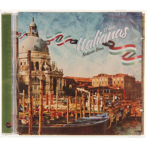 CD - Roberto Bovo: as 15 Mais Italianas