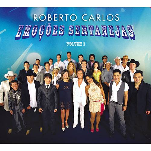CD Roberto Carlos - Emoções Sertanejas (Volume 1)
