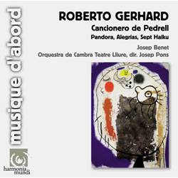 CD Roberto Gerhard - Cancionero de Pedrell Pandora, Alegrías, Sept Haiku (Importado)