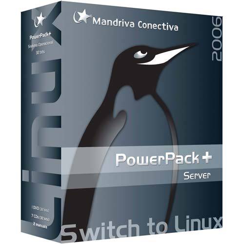 CD Rom Mandriva Conectiva 2006 - PowerPack+ Server