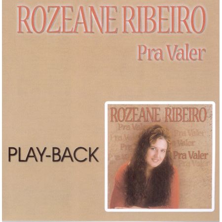 CD Rozeane Ribeiro Pra Valer (Play-Back)