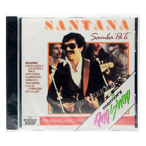 Cd Santana - Samba Pa Ti - Memory Popshop - Importado - Lacrado