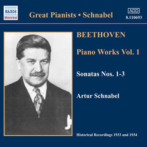 CD Schnabel Plays Beethoven Piano Sonatas Vol. I
