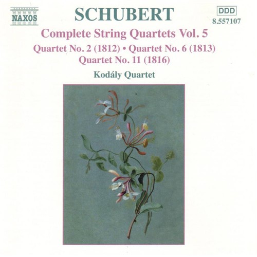 CD Schubert - Complete String Quartets - Vol. 5
