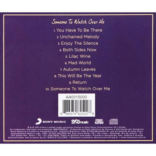 CD Susan Boyle - Someone To Watch Over me