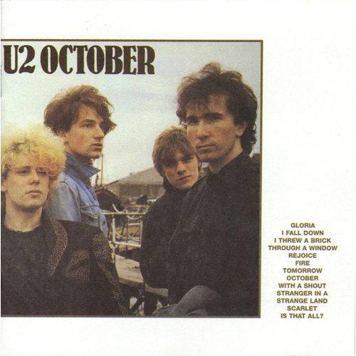 Cd U2 - October (1981)