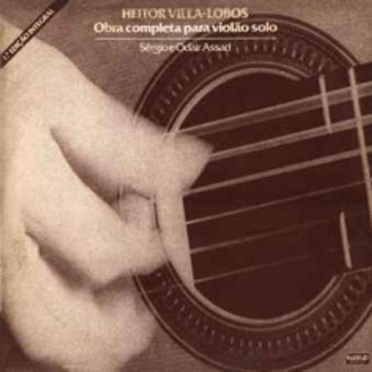 CD Villa-Lobos - Obra Completa para Violão - Sergio e Odair Assad
