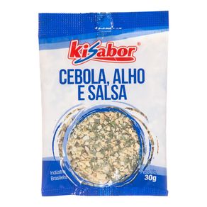 Cebola Alho e Salsa Kisabor 30g
