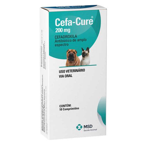 Cefa Cure Antibiótico MSD - 200mg