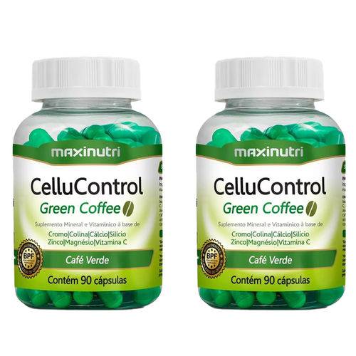 Cellucontrol Green Coffee - 2x 90 Cápsulas - Maxinutri