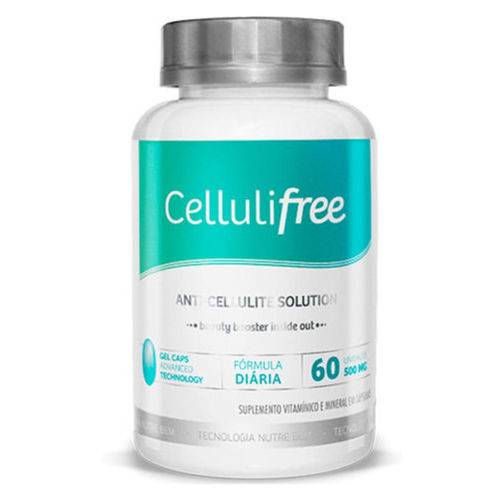 Cellulifree - Anti Celulite - 60 Gel Caps 500mg