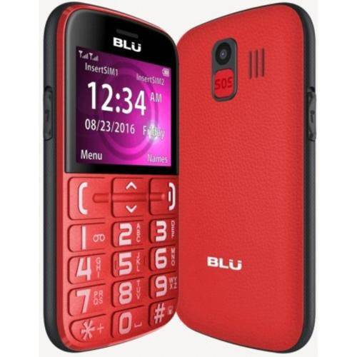 Celular Blu Joy J010 Dual Sim Tecla Sos Vermelho