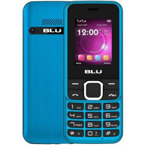 Celular Blu Tank Plus 2 Dual Sim 2.4" Bluetooth Rádio Fm Azul Cyan