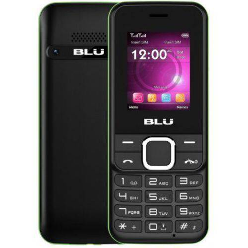 Celular Blu Tank Plus 2 Dual Sim 2.4" Bluetooth Rádio Fm Preto/verde