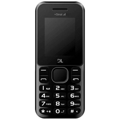 Celular Dl Feature Phone Tela de 1.8 Polegadas Yc-215 Yc215azu Azul