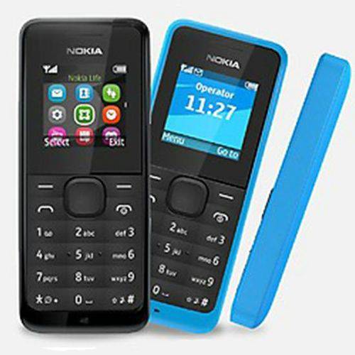 Celular Nokia 105 Single - Azul
