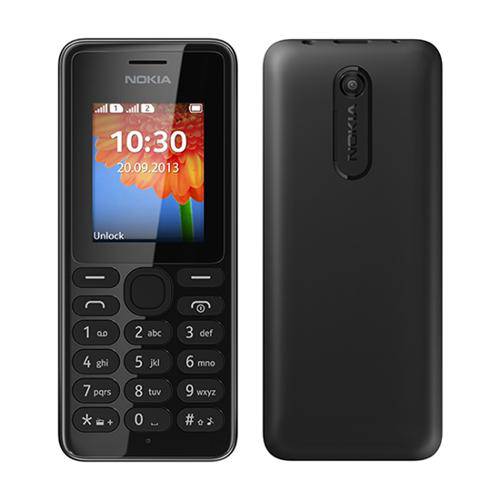 Celular Nokia 108 Ds 1.8 Dual Sim 900/1800 Preto