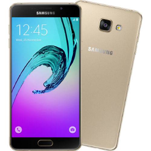 Celular Samsung Galaxy A-720 2017 64GB Dual - Sm-A720FZDSZTO | Dourada | Quadriband