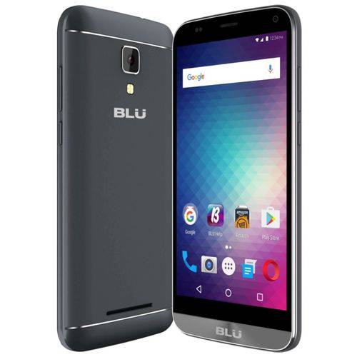Celular Smartphone Blu Dash Xl D-710l 5.5" Dual Cinza