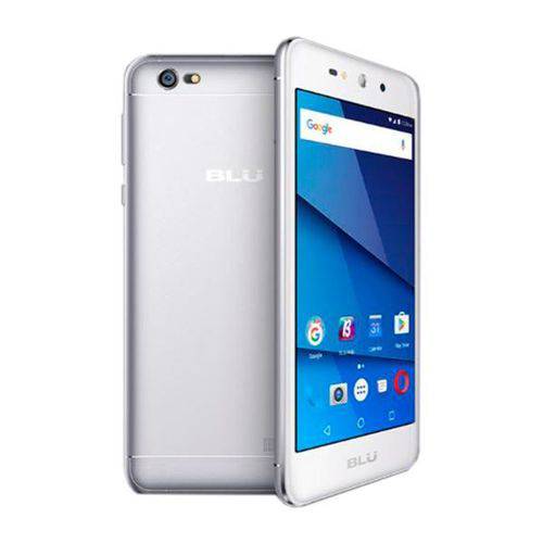 Celular Smartphone Blu Grand Xl G150Q 8GB Tela HD 5.5" 8MP/5MP os 7.0 - Prata