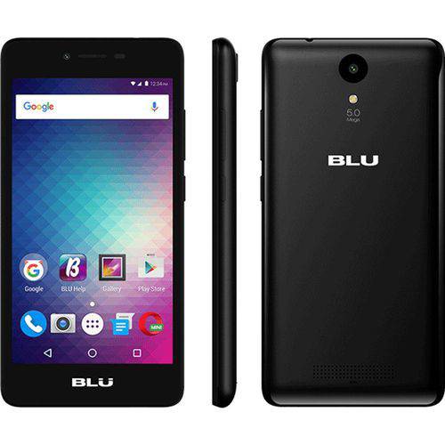 Celular Smartphone Blu Studio G2 Preto Quad Core 8gb Android V6.0