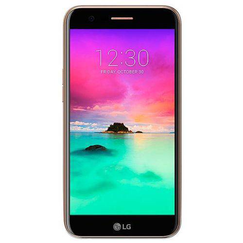 Smartphone Lg K10 2017 M250dsf Dual Sim 32gb Tela 5.3 13mp-5mp os 7.0 - Dourado