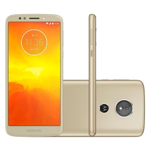 Celular Smartphone Motorola Moto E5 Dual Chip 5,7'' Ouro Ouro