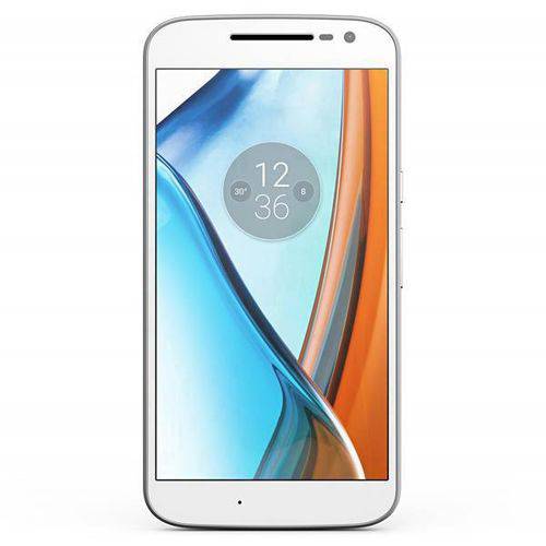 Celular Smartphone Motorola Moto G4 Plus Xt1642 Dual 16gb 5.5" 16.0mp 4g Android 6.0.1 Branco.