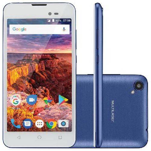 Celular Smartphone Ms50l 3g Tela 5"" 8gb Android 7.0 Azul/branco Nb709