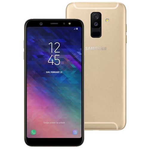 Celular Smartphone Samsung Galaxy A6 Plus Dual Chip Dourado