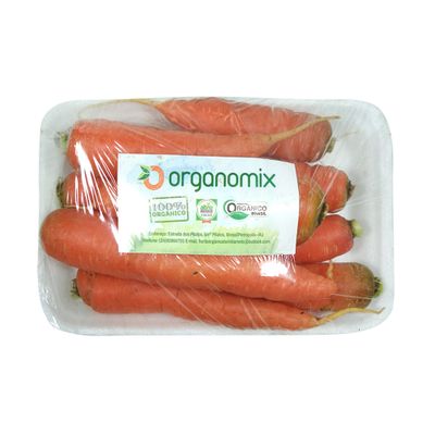 Cenoura Orgânica 500g - Organomix