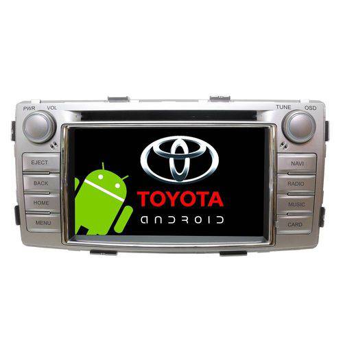 Central Multimidia Android WIFI Toyota Hilux 2012/16