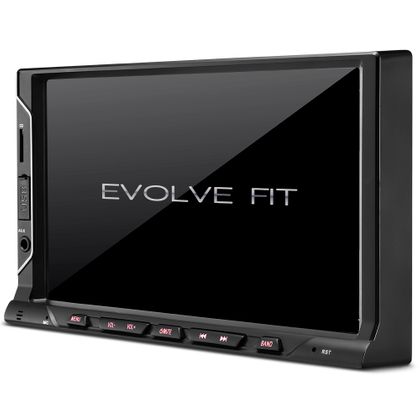 Central Multimídia Evolve Fit Tela 7" Bluetooth 35W RMS MP5 Multilaser - P3328 P3328