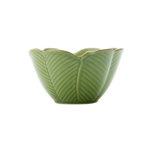 Centro de Mesa Verde de Cerâmica Banana Leaf 4134 Lyor