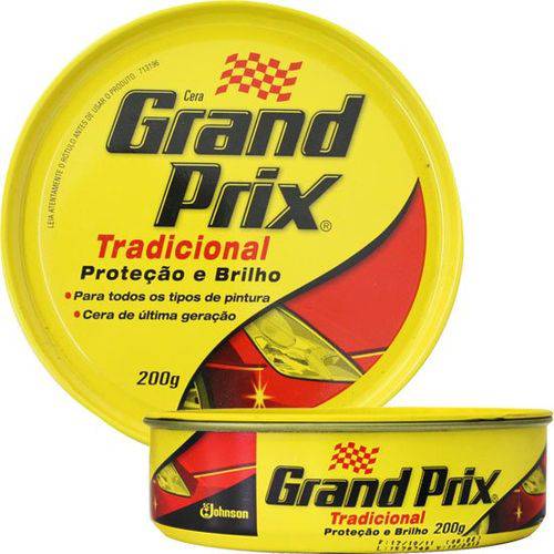 Cera Grand Prix Tradicional Proteção e Brilho 200g