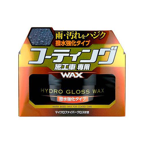 Cera Hidro Gloss Wax a Base de Agua Ultra Repelente 150g Soft99