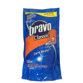 Cera Incolor Classic Bravo Refil 500mL