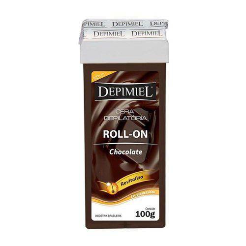 Cera Refil Roll On Depimiel Chocolate 100g
