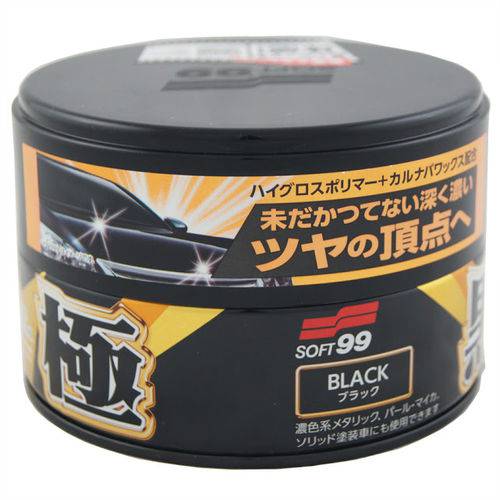 Cera Sintetica Extreme Gloss Black e Dark 200g Soft99