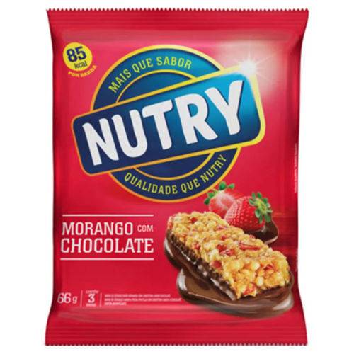 Cereais Morango/chocolate C/3 - Nutry