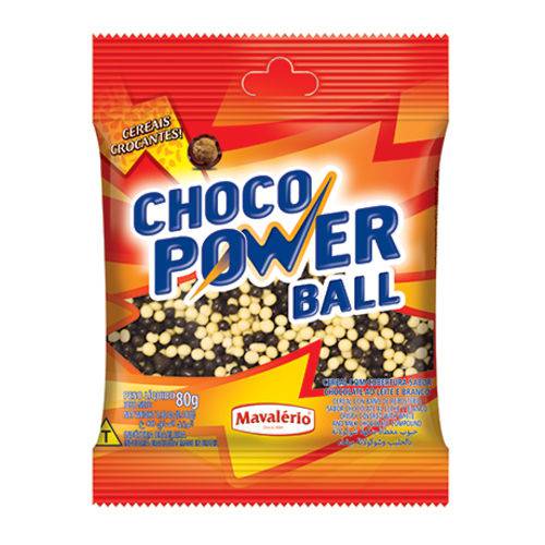 Cereal Choco Power Ball Leite e Branco 80g