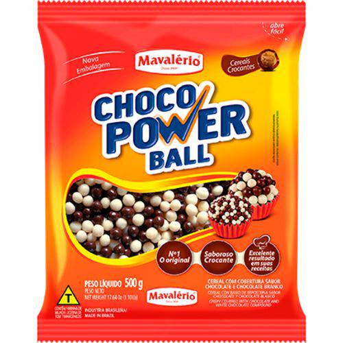 Cereal Choco Power Ball Mini ao Leite e Branco | 500g