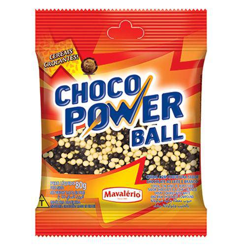 Cereal com Cobertura de Chocolate ao Leite Branco Micro 80g - Mavalério