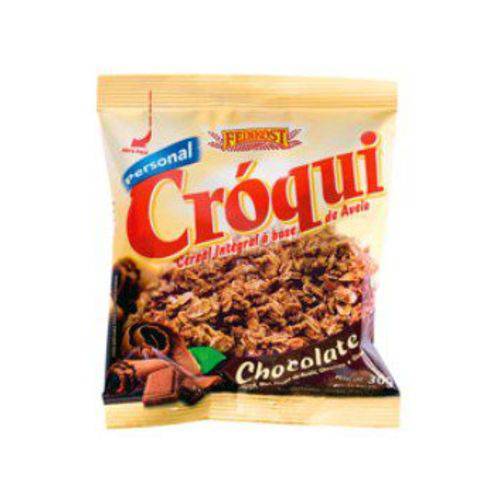 Cereal Cróqui Chocolate 30g Caixa 50 Unidades