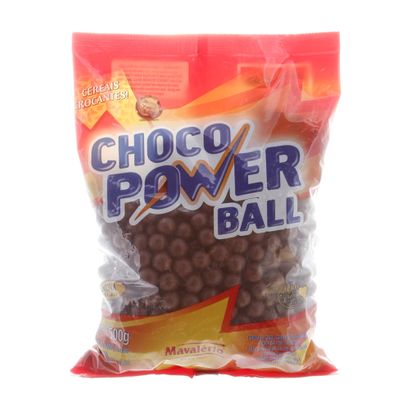 Cereal Drageado ao Leite Choco Power Ball com 500g Mavalério