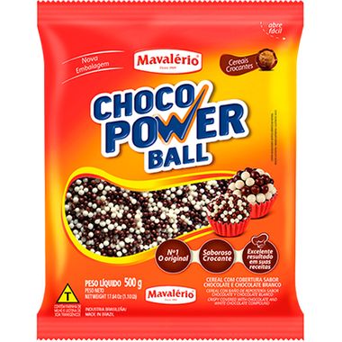 Cereal Drageado Micro Power Ball Mavalério 500g