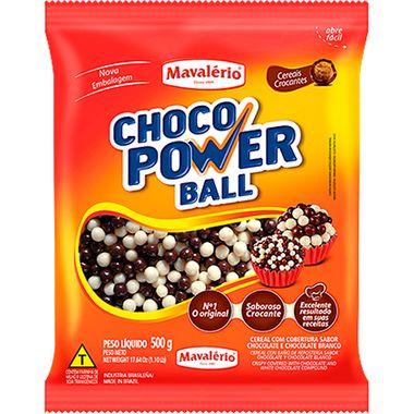 Cereal Drageado Mini Power Ball Mavalério 500g